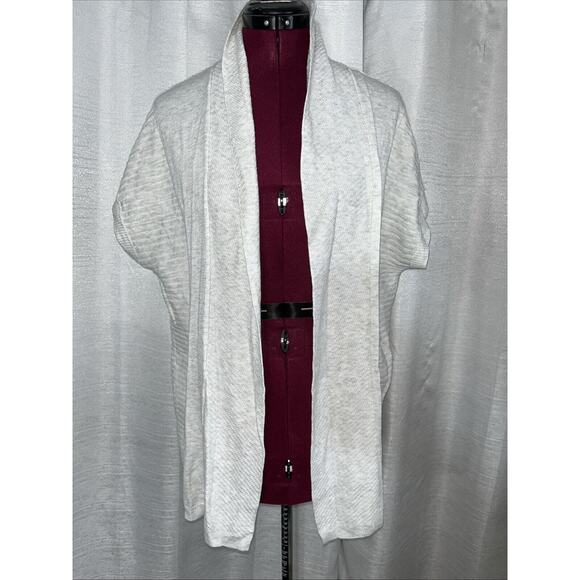 Lane Bryant Open Front Cardigan 14/16 Plus Size Sweater, Short Sleeve Lot Of 2 - Picture 6 of 10